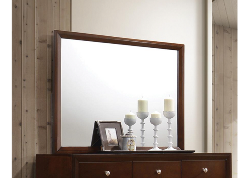 Conner Queen Upholstered Panel Bed Black And Dark Brown