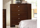 Conner Queen Upholstered Panel Bed Black And Dark Brown