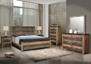 Sembene Queen Panel Bed Antique Multi-Color.