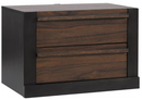 Azalia Queen Rectangular Bedroom Set Black And Walnut