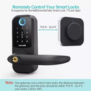 SMONET H1-BF Smart Lock With Handle & G2 Gateway Remote