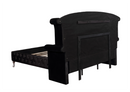 Deanna Queen Tufted Upholstered Bed Black