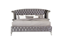 Deanna Queen Tufted Upholstered Bed Black