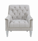 Avonlea 3-Piece Tufted Living Room Set Grey