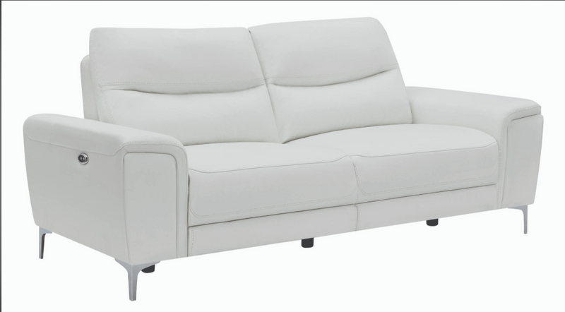 Largo 3-Piece Upholstered Power Living Room Set White