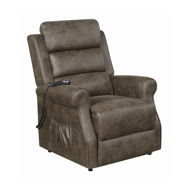 Power Lift Recliner Brown