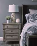 Alderwood  Queen Bedroom Set French Grey 5 PC Set