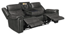 Shallowford 3-Piece Upholstered Power^2 Sectional Hand Rubbed Charcoal