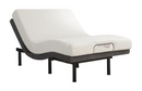 Negan Eastern King Adjustable Bed Base Grey And Black