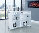 Bar Unit Glossy White. 3-Tier