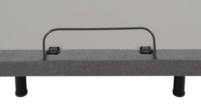 Negan Eastern King Adjustable Bed Base Grey And Black