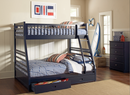 Ashton Twin Over Full 2-Drawer Bunk Bed White