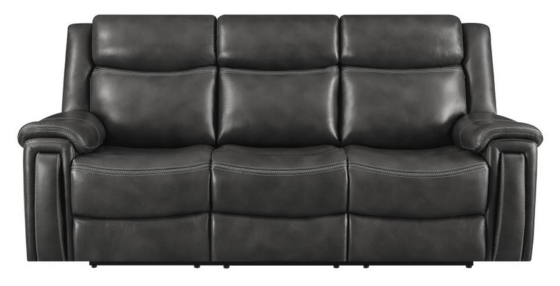 Shallowford 3-Piece Upholstered Power^2 Sectional Hand Rubbed Charcoal