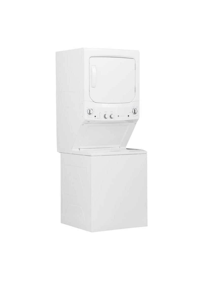 GE - 3.8 Cu. Ft. Top Load Washer and 5.9 Cu. Ft. Electric Dryer Laundry Center