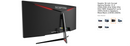 Sceptre 30-inch Curved Gaming Monitor 21:9 2560x1080 Ultra Wide Ultra Slim HDMI DisplayPort up to 200Hz Build-in Speakers, Metal Black (C305B-200UN)