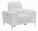 Largo 3-Piece Upholstered Power Living Room Set White