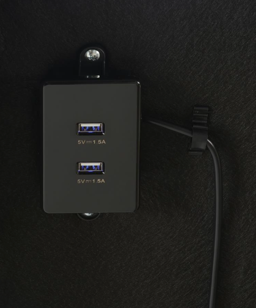 Negan Eastern King Adjustable Bed Base Grey And Black