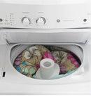 GE - 3.8 Cu. Ft. Top Load Washer and 5.9 Cu. Ft. Electric Dryer Laundry Center