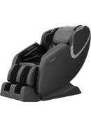 Full Body Electric Zero Gravity Shiatsu Massage Chair with Bluetooth Heating and Foot Roller for Home and Office(Brown)