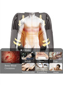 Full Body Electric Zero Gravity Shiatsu Massage Chair with Bluetooth Heating and Foot Roller for Home and Office(Brown)