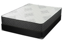 Aspen 12.25″ Queen Mattress White And Black