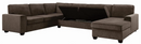Provence Storage Sectional Brown