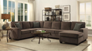 Provence Storage Sectional Brown
