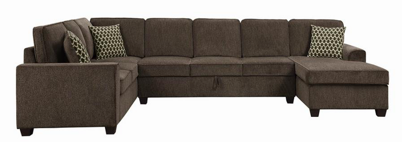Provence Storage Sectional Brown