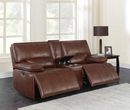 Southwick 3-Piece Pillow Top Arm Power Living Room Set Saddle Brown
