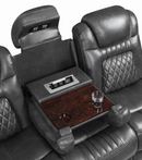 Korbach 3-Piece Power^2 Living Room Set Espresso