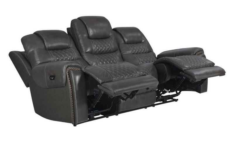 North Cushion Back Power^2 Sofa Charcoal