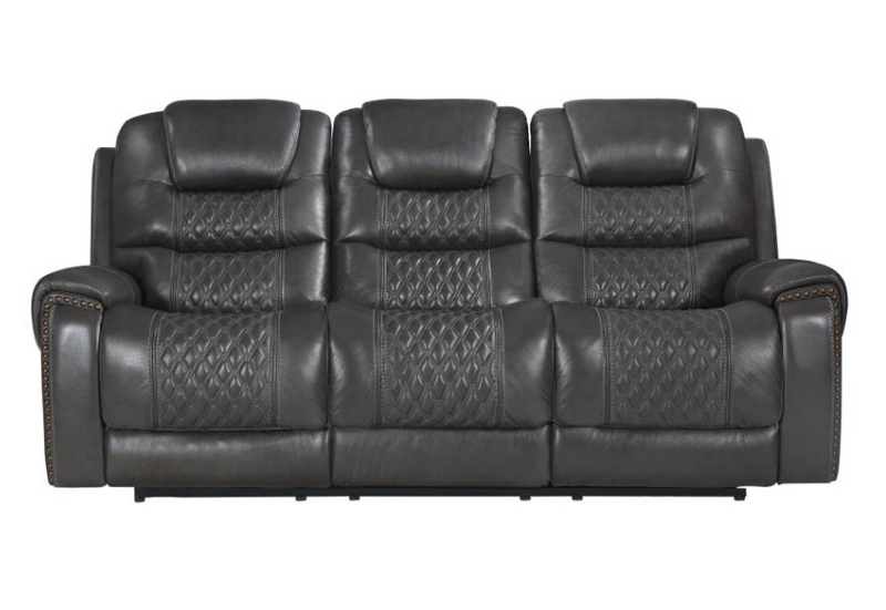 North Cushion Back Power^2 Sofa Charcoal