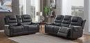 North Cushion Back Power^2 Sofa Charcoal