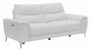 Largo 3-Piece Upholstered Power Living Room Set White