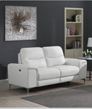 Largo 3-Piece Upholstered Power Living Room Set White