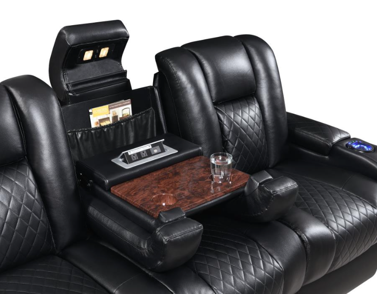 Delangelo Power^3 PC SET  With Drop-Down Table Black