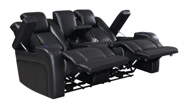 Delangelo Power^3 PC SET  With Drop-Down Table Black