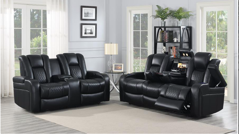 Delangelo Power^3 PC SET  With Drop-Down Table Black