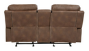 Damiano Button Tufted 3 PC Motion SET Tri-Tone Brown