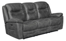 Hemer 3-Piece Power^2 Living Room Set Dark Grey
