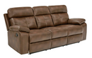 Damiano Button Tufted 3 PC Motion SET Tri-Tone Brown