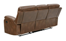 Damiano Button Tufted 3 PC Motion SET Tri-Tone Brown