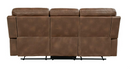 Damiano Button Tufted 3 PC Motion SET Tri-Tone Brown