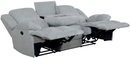 Waterbury 3-Piece Pillow Top Arm Motion Living Room Set Grey