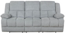 Waterbury 3-Piece Pillow Top Arm Motion Living Room Set Grey