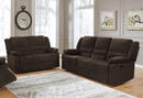 Gordon Pillow Top Arm Motion Loveseat Chocolate