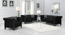 Reventlow Tufted Sofa Black. 3 PC SET