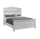 Carolina Queen Panel Bed Antique White.
