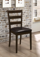 Dining Set With Bench Cappuccino And Dark Brown. 5 PC SET