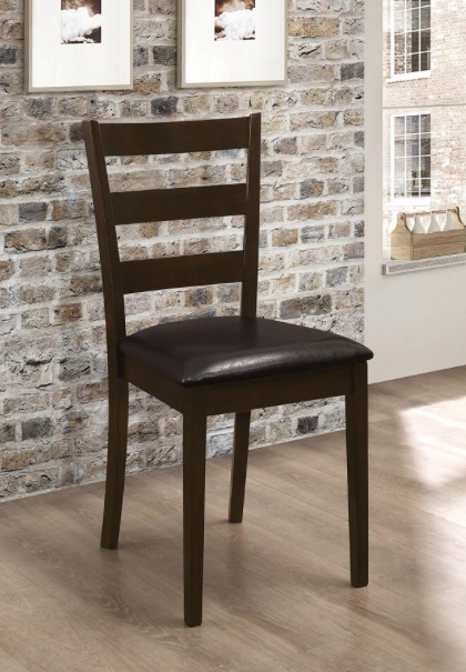 Dining Set With Bench Cappuccino And Dark Brown. 5 PC SET